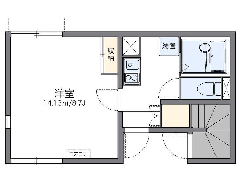 レオネクストみその 間取図