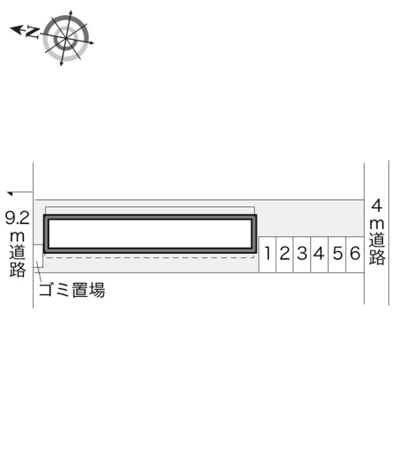 レオパレスツーエイト 配置図