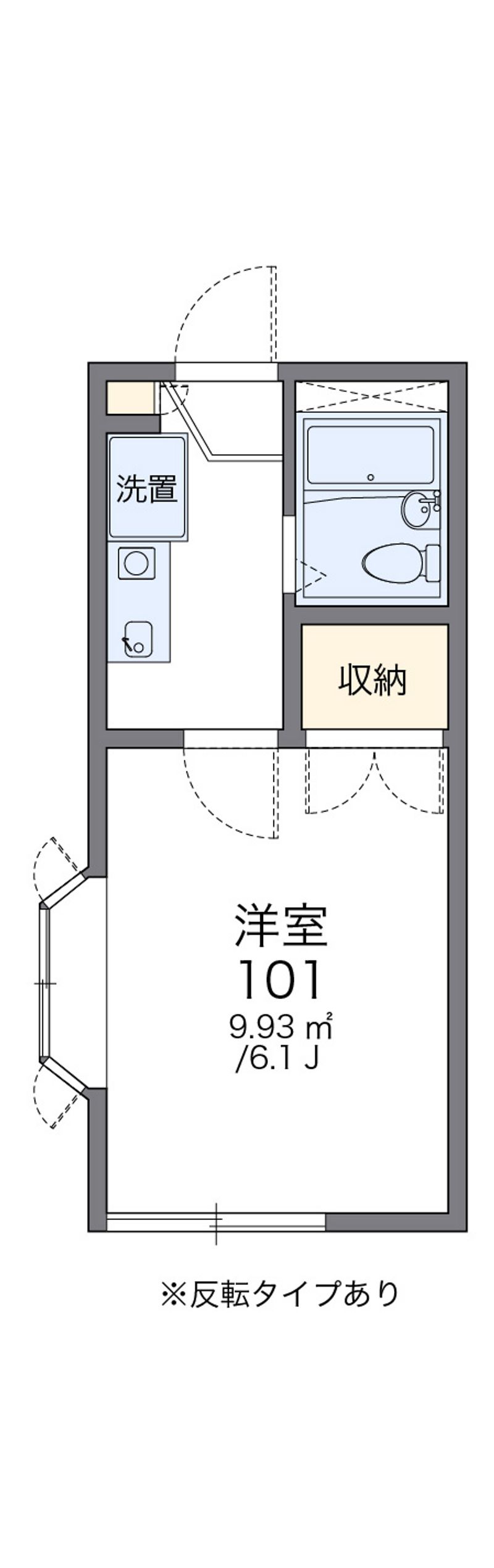 レオパレスグリーンステージ田無 間取り