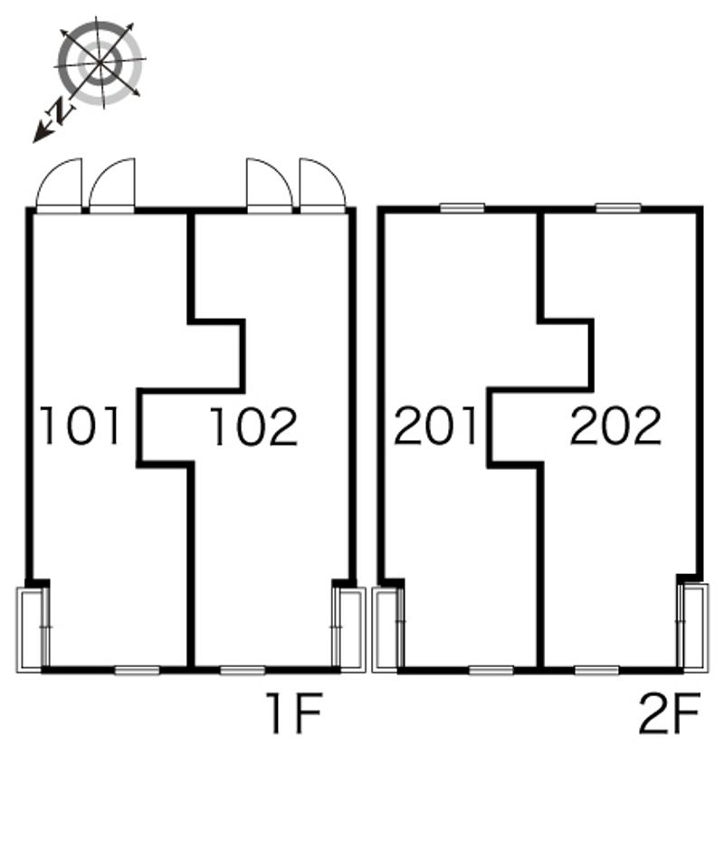 レオパレスマーガレット 間取り配置図