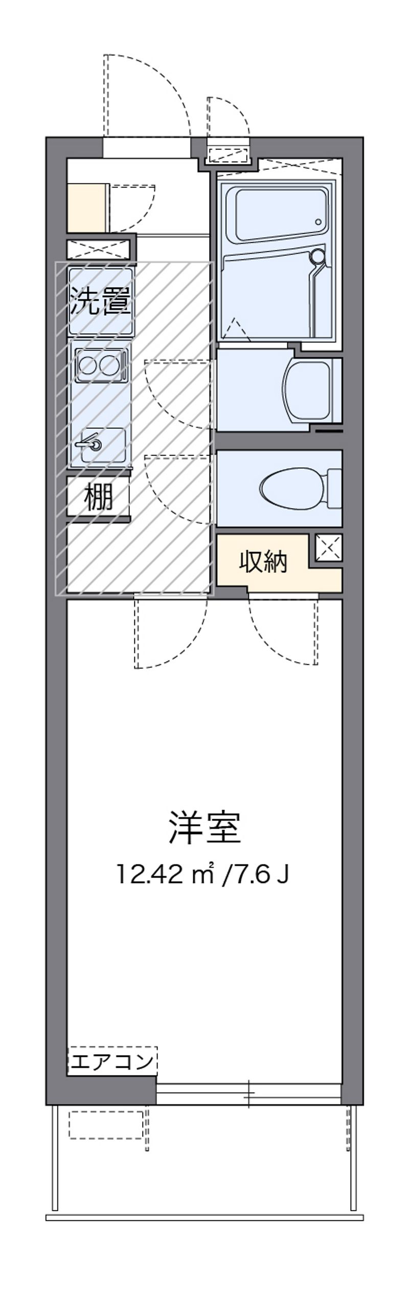 クレイノＭＡＲＵＣＨＡＮＣＨＩ 間取り