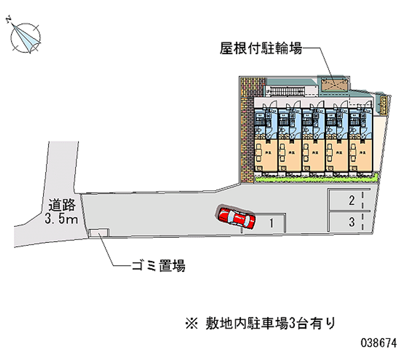 38674 bãi đậu xe hàng tháng