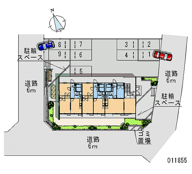 レオパレスＮＩＩＢＯＲＩ 月極駐車場