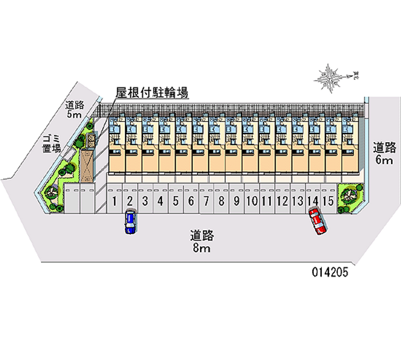 14205月租停車場