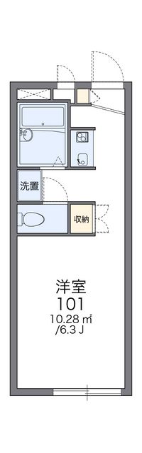 レオパレスオリエ 間取図