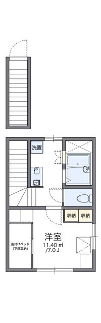 レオパレスさくら 間取り