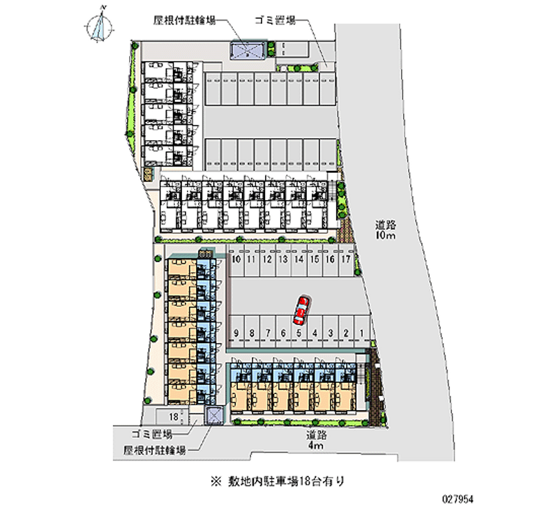 27954 Monthly parking lot