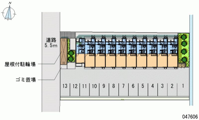 47606 Monthly parking lot