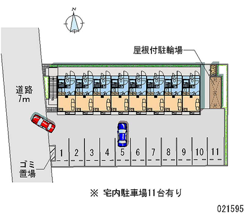 21595月租停车场