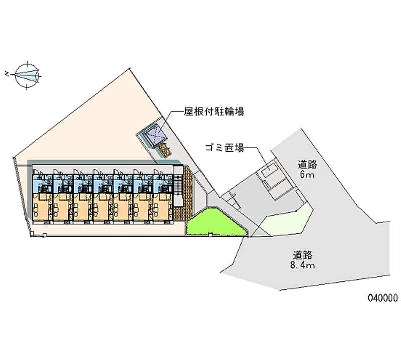 レオパレス良栄 区画図