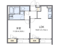 クレイノプラムグローブⅡ 間取り図