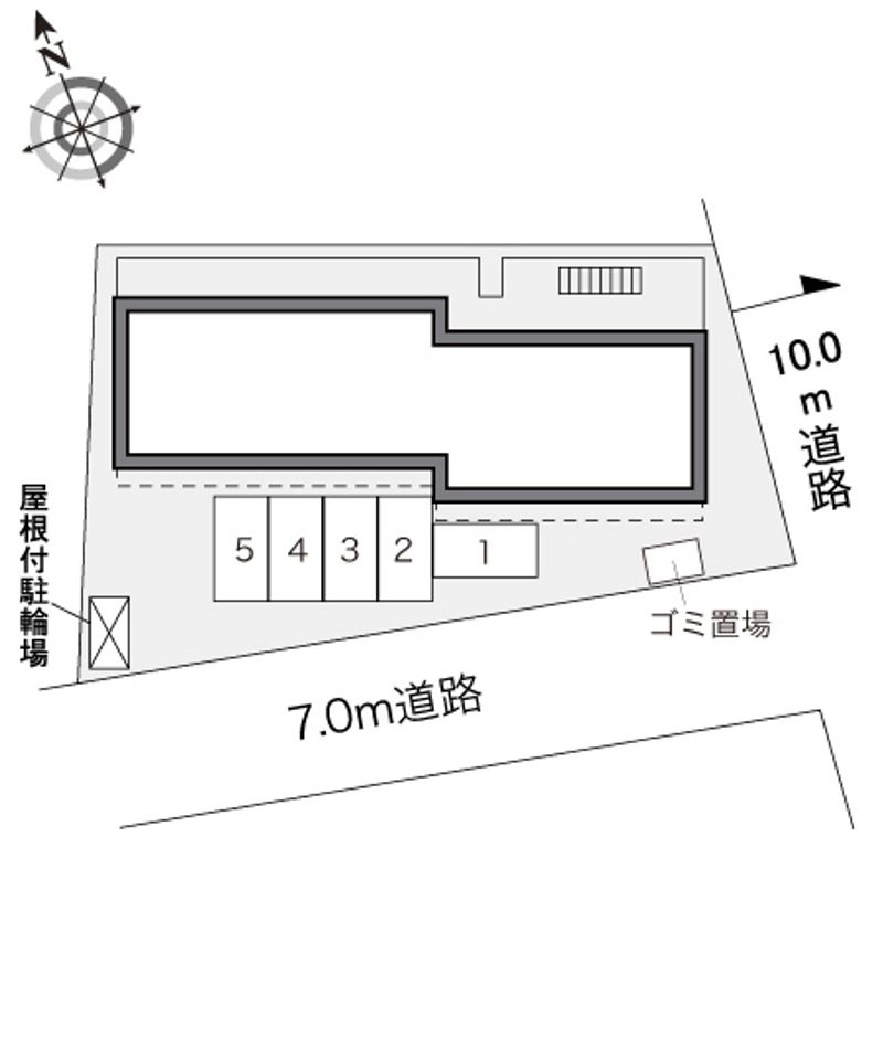 レオパレスグランベルク 配置図