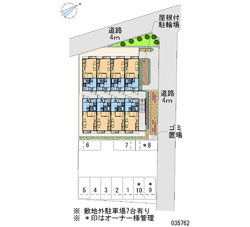 35762 Monthly parking lot