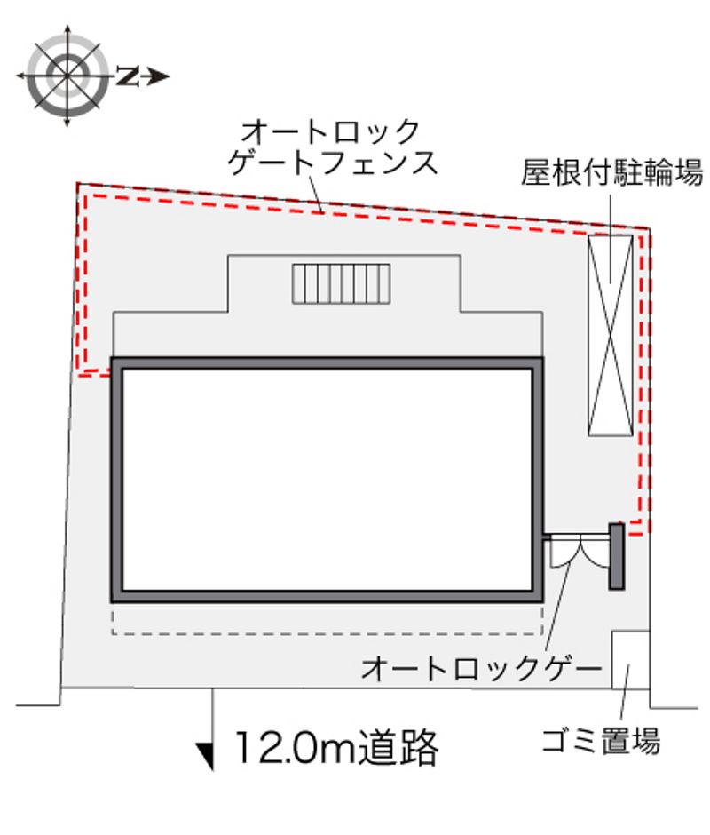 レオパレスサルカンドラ 配置図