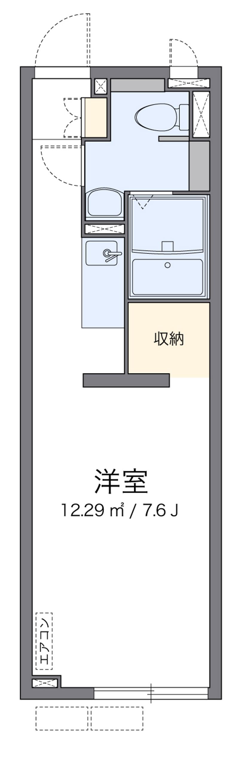 アルクヴィラ　アンシャンテ 間取図