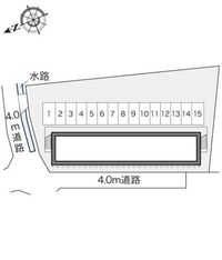 レオパレスセジュール 駐車場