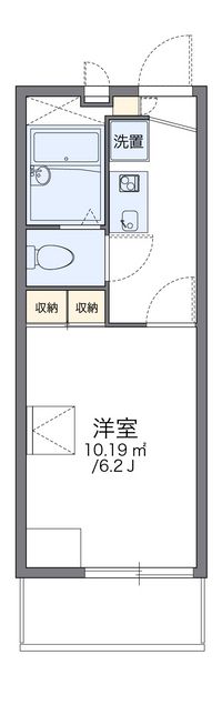 レオパレス長橋タウン 間取り図