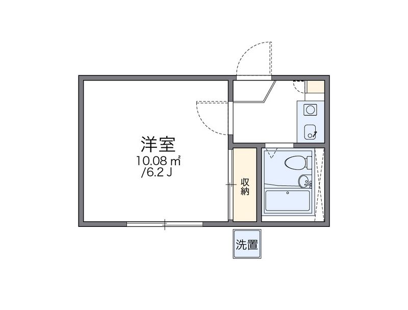 レオパレスサングリーン 間取り