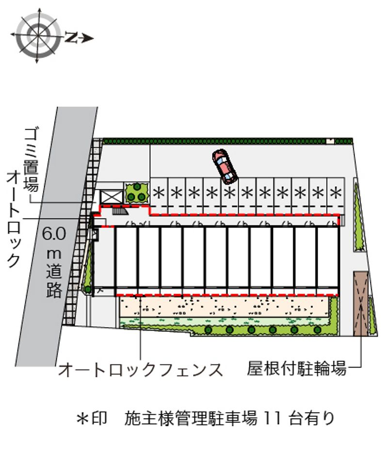 レオネクストグランフォーレスト 配置図