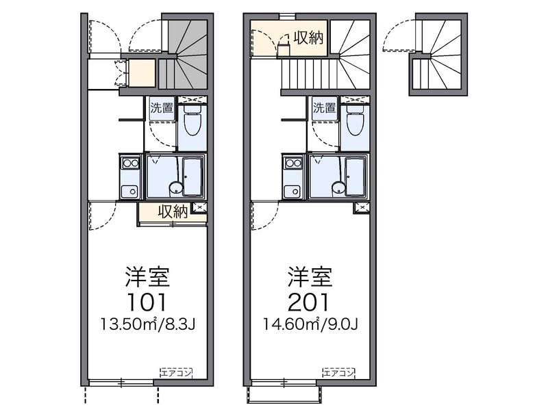 レオネクストツヴァイ 間取図