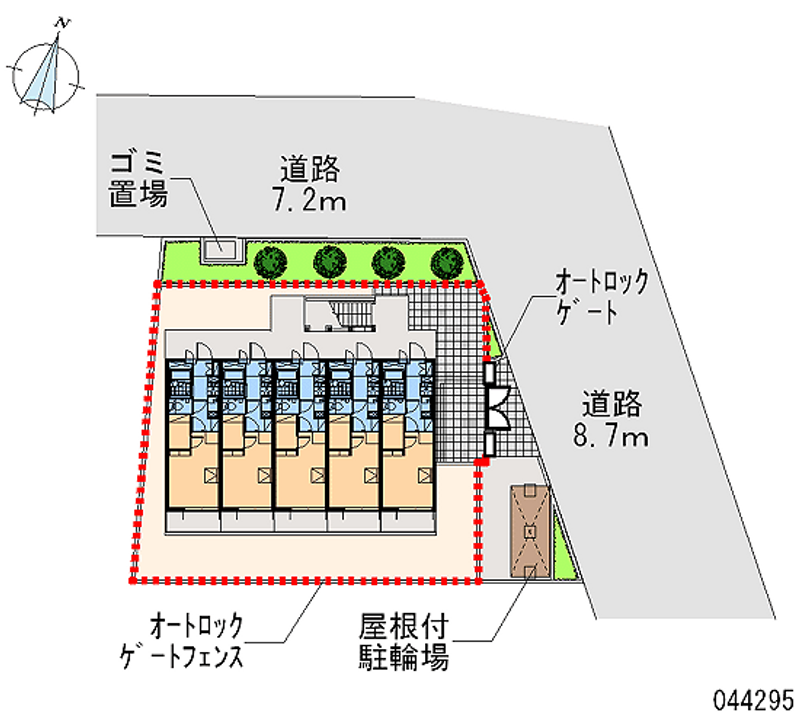 レオパレススナイプ 区画図