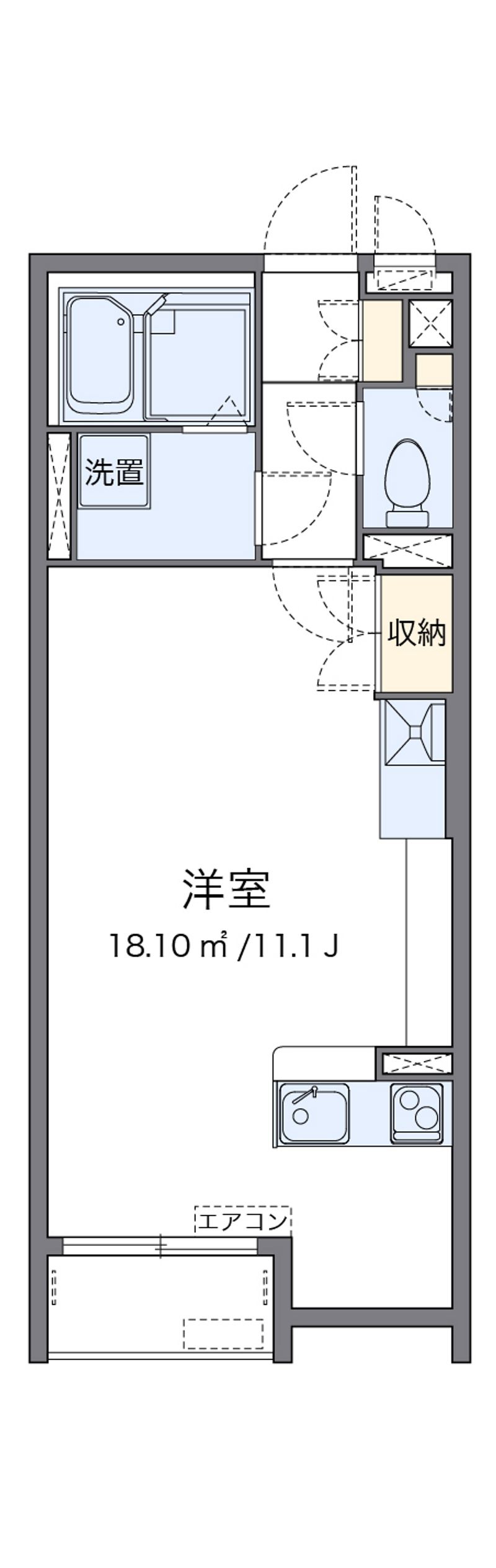 ミランダレギア 間取図