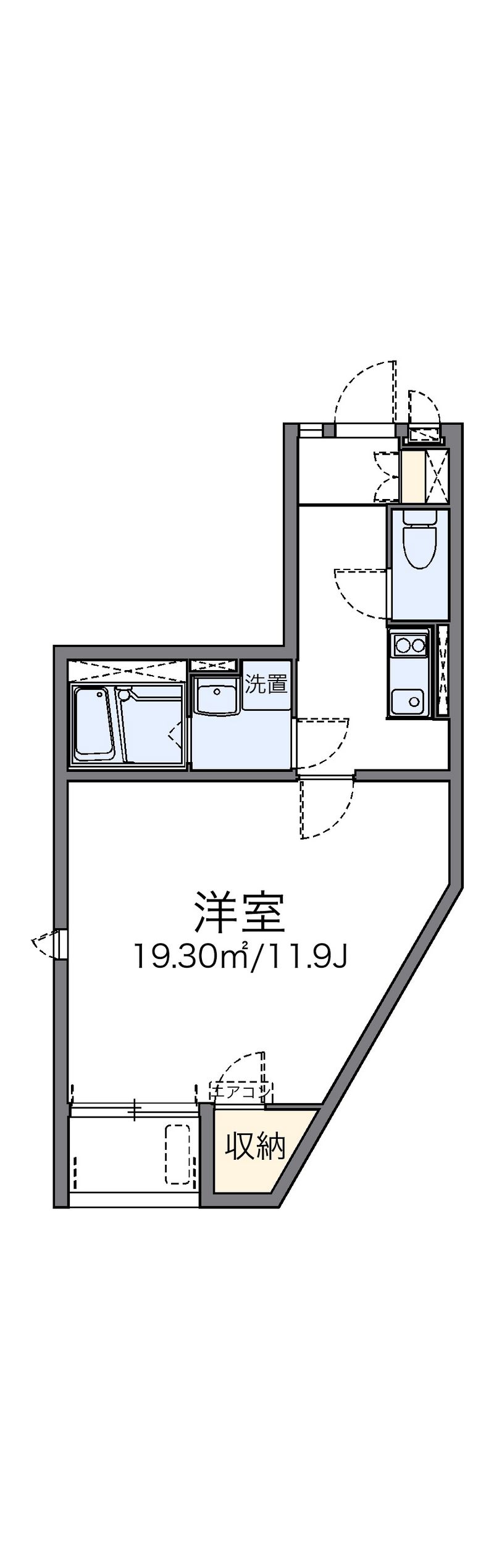 レオネクスト太田川 間取図