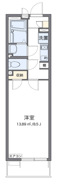 レオネクストヴァレッタ 間取り図