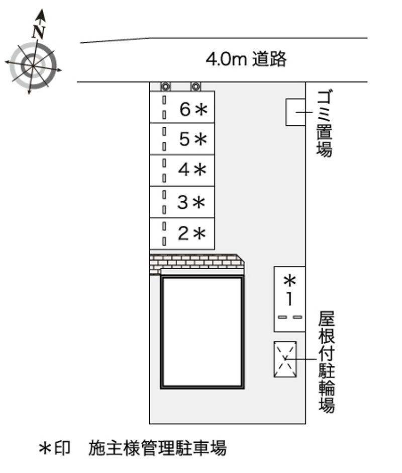 レオネクストフォレスト　コート 配置図