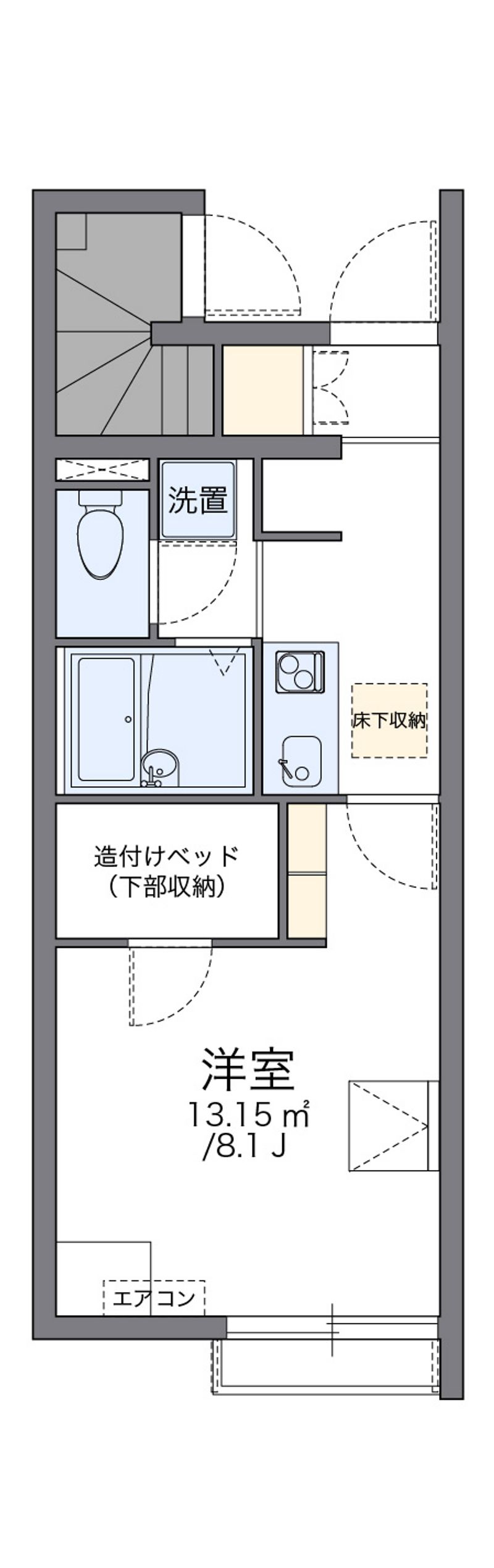 レオネクスト日明 間取図