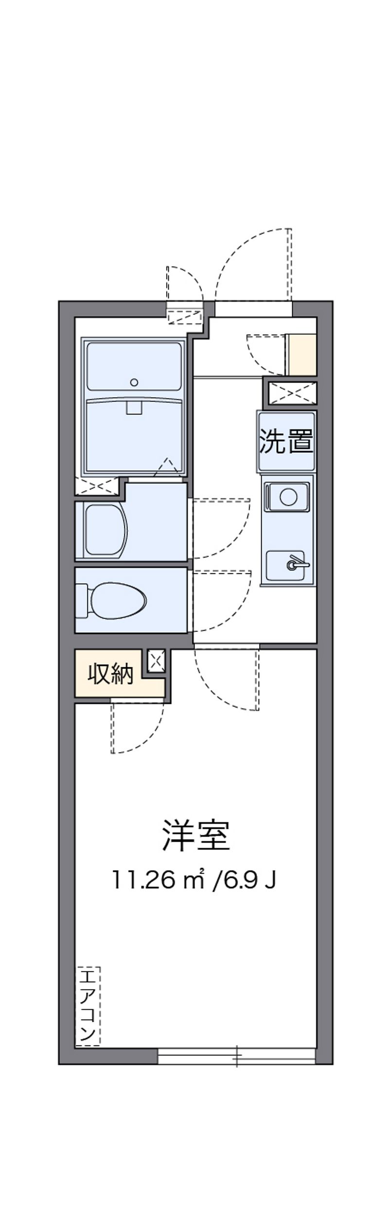 ヴィアロ高砂レジデンス 間取図