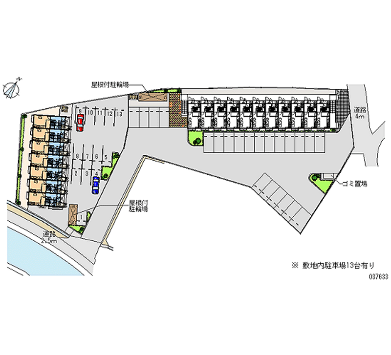 37633 Monthly parking lot