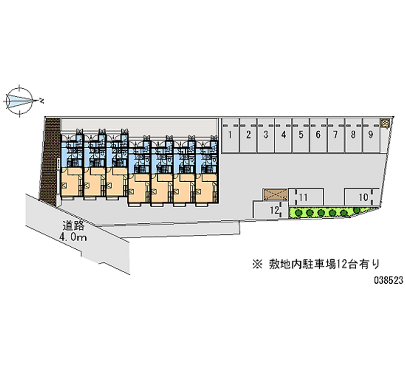 38523 bãi đậu xe hàng tháng