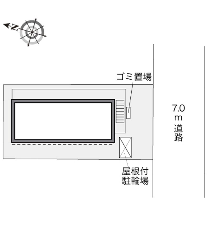 レオパレスルネ 配置図