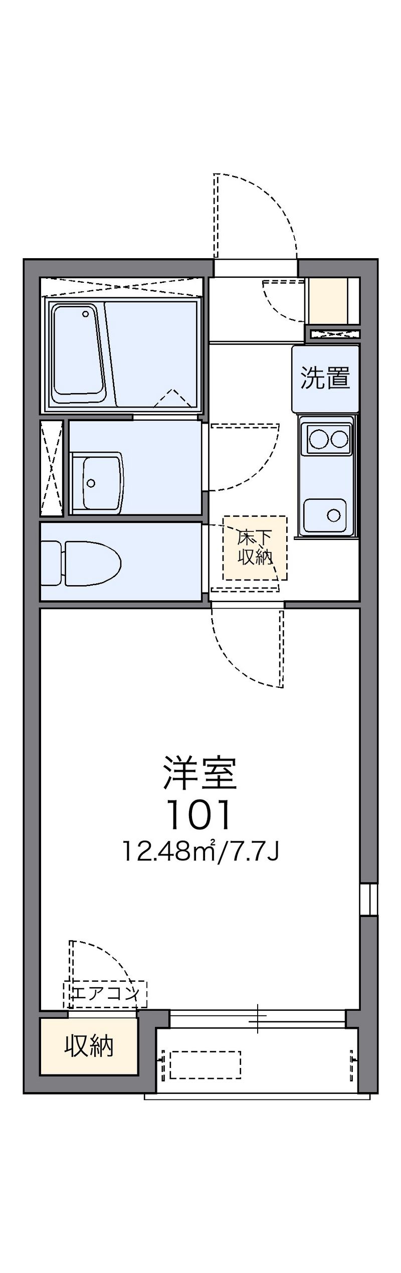 レオネクスト桜ヶ岡 間取図