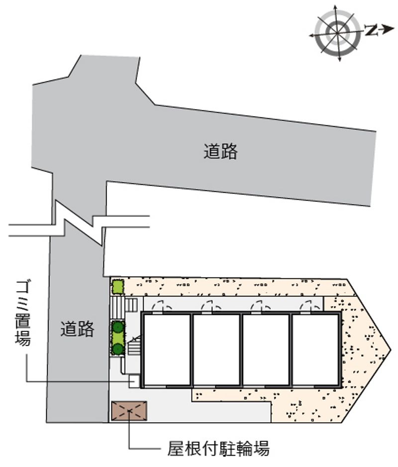 レオパレスメンターズハウス 配置図
