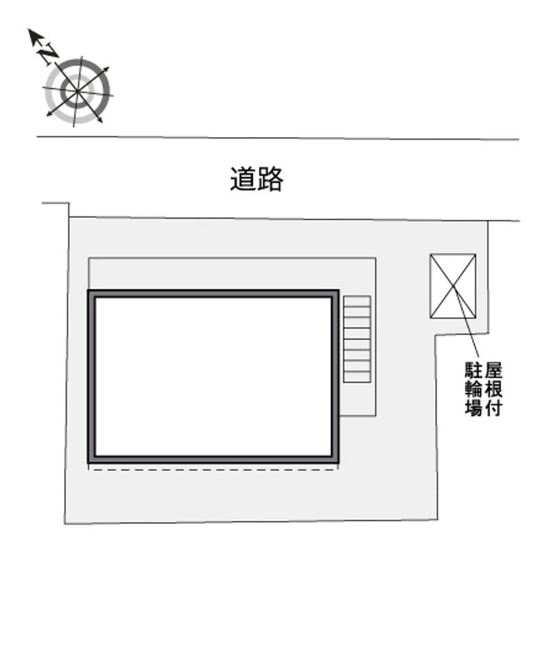 レオパレス日本海 配置図