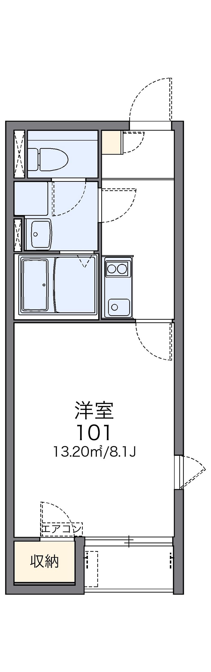 レオネクストセルクル 間取図
