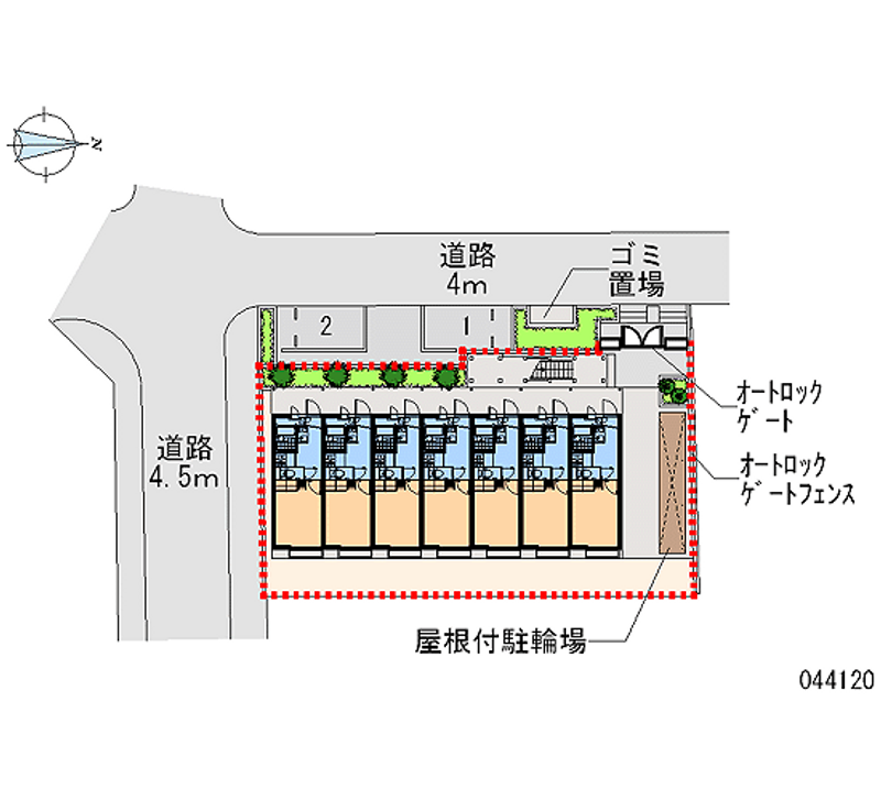 レオパレステン 月極駐車場