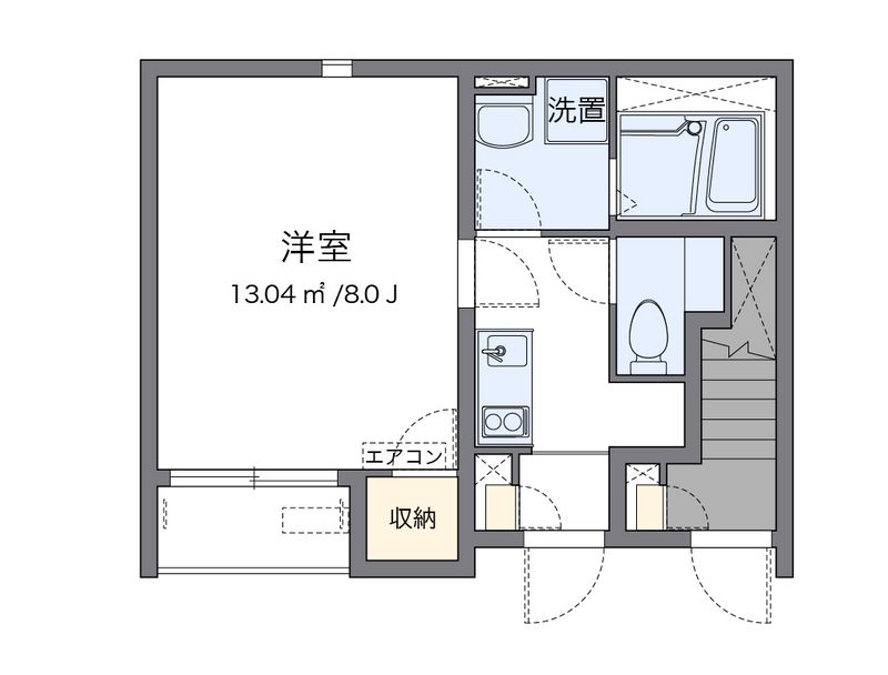 クレイノエタールⅡ 間取図