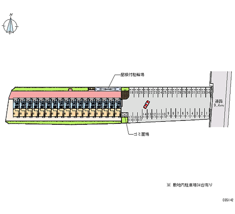 35142 bãi đậu xe hàng tháng