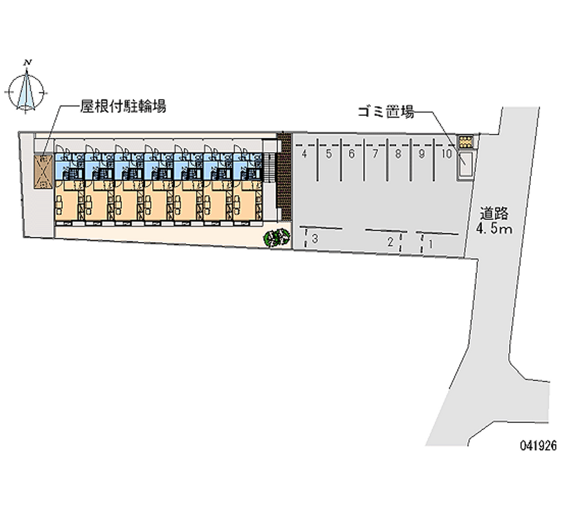 41926 Monthly parking lot