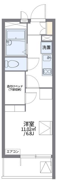 レオパレスＳＨＩＮＹ 間取り図