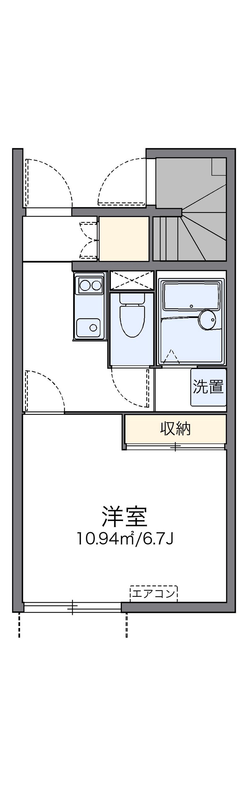 レオネクストコナ＆サンⅠ 間取図