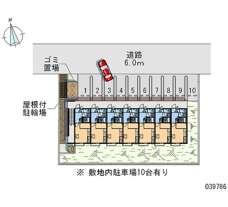 39786月租停车场