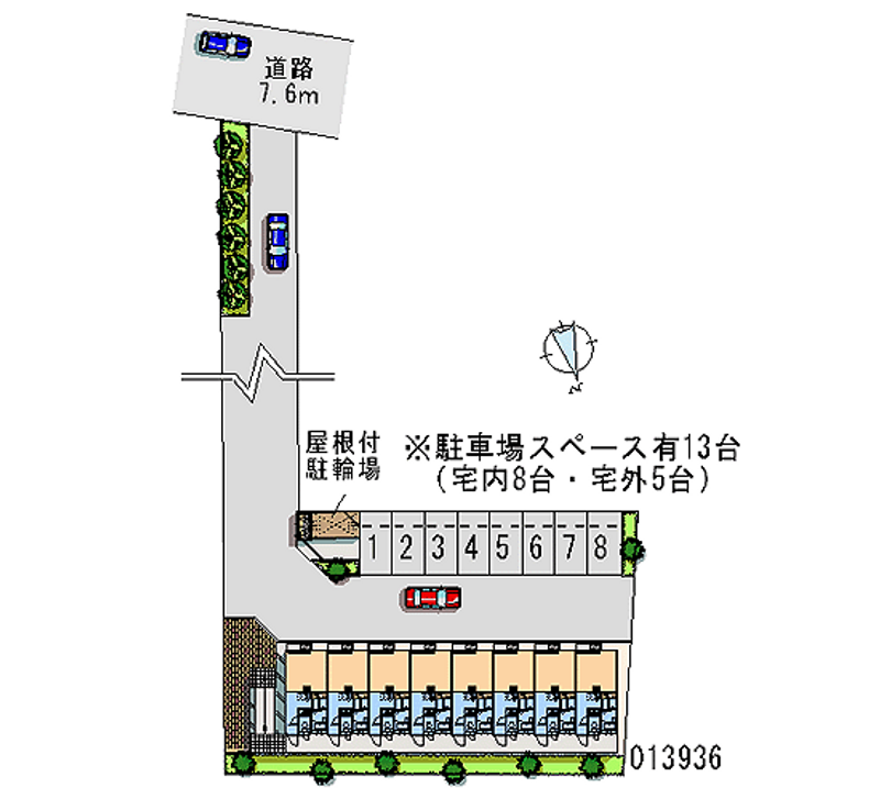 13936月租停車場