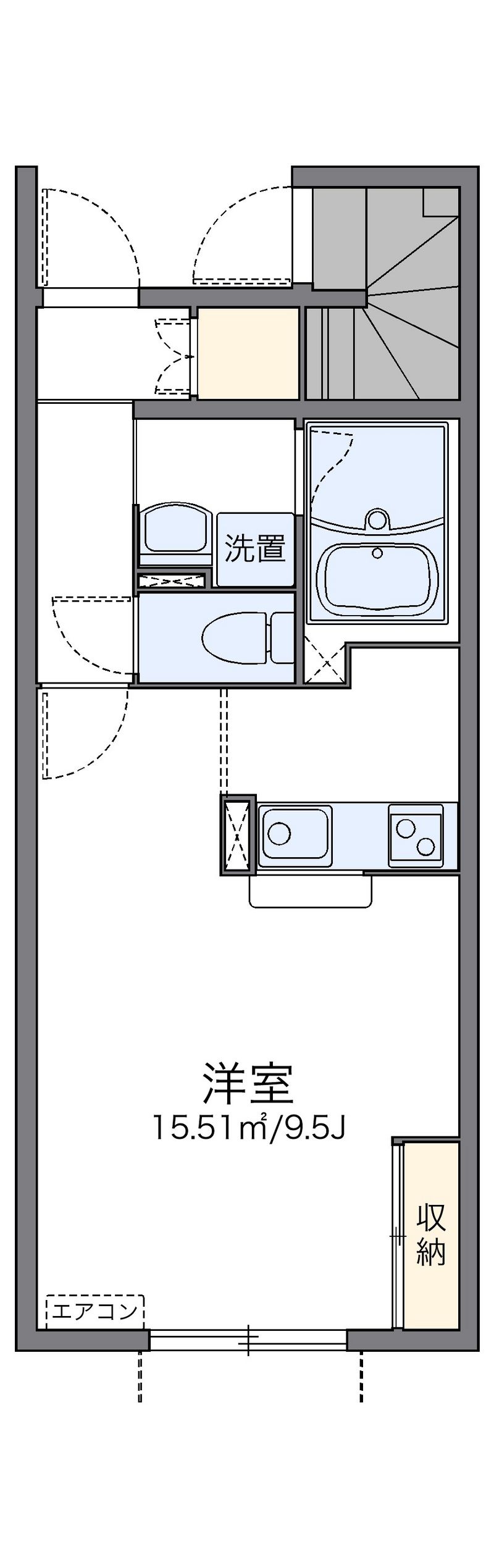 レオネクスト倉敷北 間取図