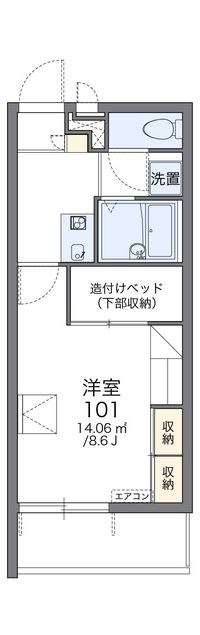 leopalace Kei Spirit Yurikamome 格局图