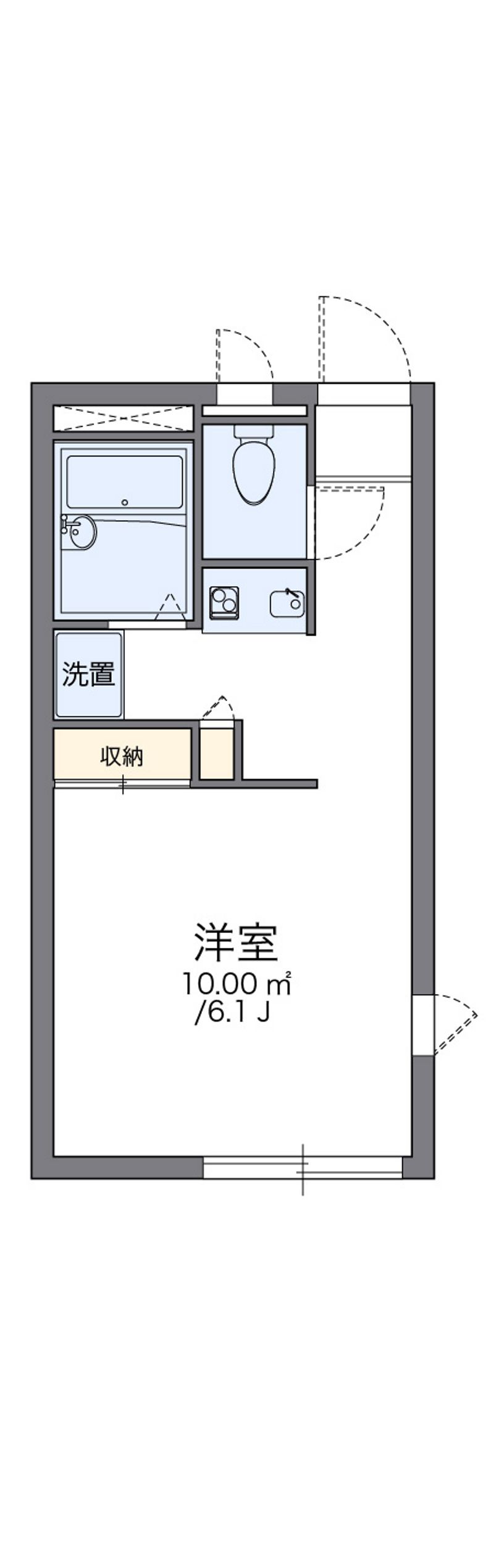 レオパレスＪＯＹ 間取図