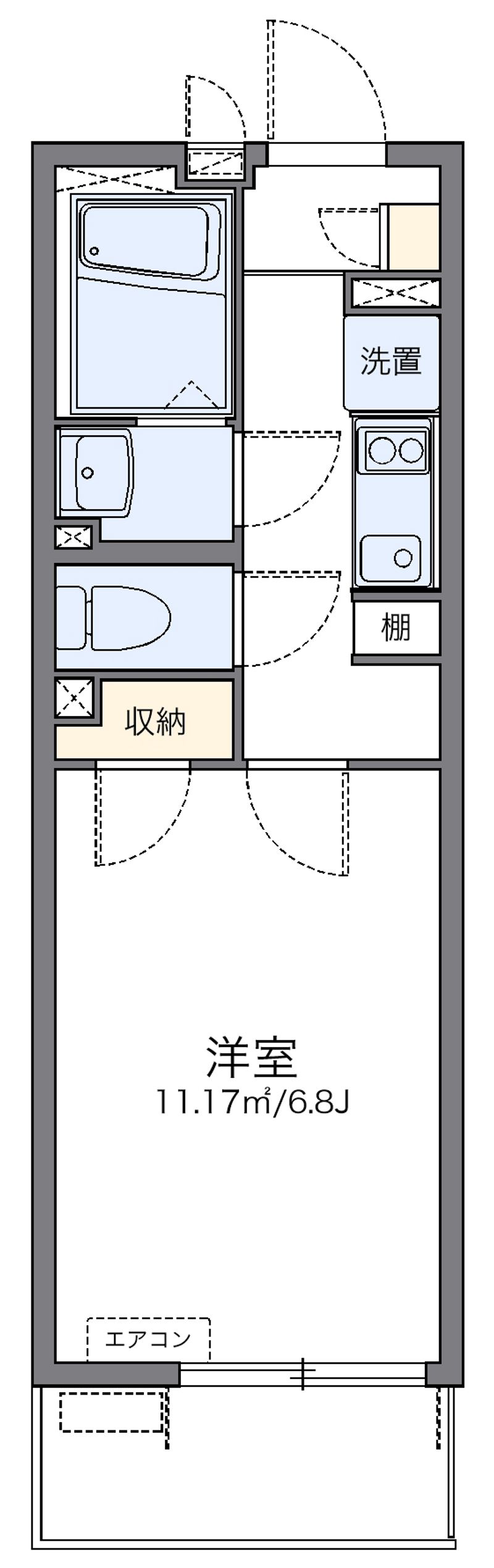 レオネクストカサミラⅡ 間取り